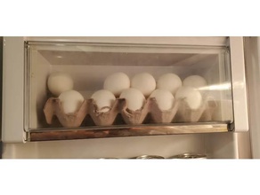 modeler egg storage fridge organization 3d print model - Mito3D