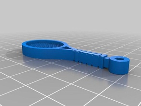 tennis keychain 3d printing 3d print model - Mito3D