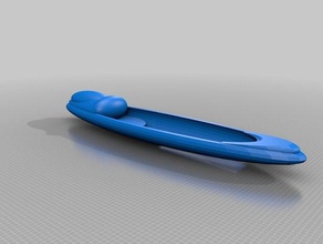 kayak sport outdoors fishing 3d print model - Mito3D