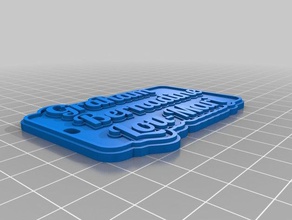graham bernadine lou-mari llaveros personalizado 3d print model - Mito3D