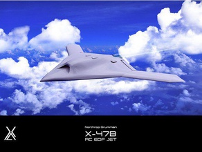 x47 rc edf jet fan prototip uçak, kanallı araç 9g servo aero aerodinamik uçak kanatçık fırçasız motor canopy drone drones asansör mühendislik esc kanalı savaş uçağı uçuş sinek uçan motoru lipo pil askeri radyo kontrol dümen çıkar uav kanat 3d print model - Mito3D