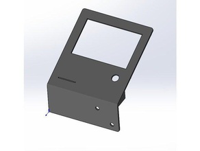 ender 3 control izquierda de la pantalla 3d impresora accesorios 3d print model - Mito3D