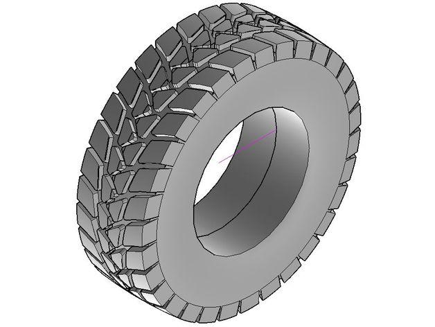 michelin xdy3 31580 r225 modèles pneumatiques camion 3D print model - Mito3D