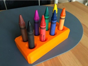 crayon holder children other stand 3d print model - Mito3D