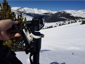 gopro karma Griff, Rucksack-Gurt montieren verkleinert Mutter Loch Kamera mount 3d print model - Mito3D