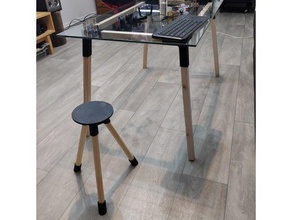 stool handle brush diy 3d print model - Mito3D