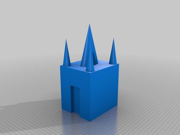 jackies castel 3d stampa 3D print model - Mito3D