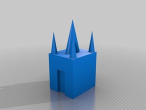 jackies castel 3d impresión 3d print model - Mito3D