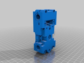 ipercubo evo x-carrello igus j260fm 3d la stampante parti di carbonio hevo ngen 3d print model - Mito3D