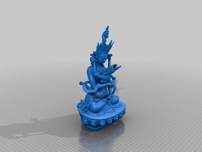 shiva saraswati sculptures historique l'histoire indien 3d print model - Mito3D