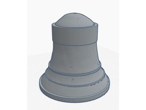old german christmas bell scans replicas 3d print model - Mito3D
