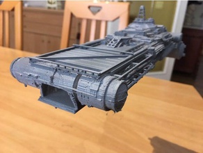 celestra galactica bunt zusammengewürfelte Flotte tos Fahrzeuge battlestar 3d print model - Mito3D