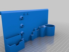 tool holder ultimaker 2+ 3d printer accessories unimaker 2 3d print model - Mito3D