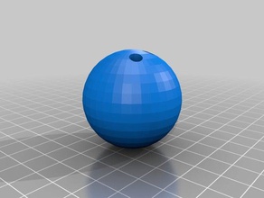bowling topu 3d baskı 3d print model - Mito3D
