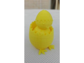 chicken egg animals 3d print model - Mito3D