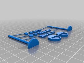 feliz cumple nona Zeichen logos angepasst 3d print model - Mito3D