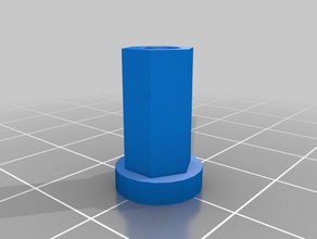 nakrtka rozety rosette nut replacement parts door 3d print model - Mito3D