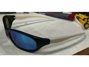 costa de gafas sol brazo repuesto 3d print model - Mito3D