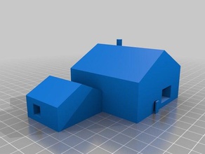 my house buildings structures 3d print model - Mito3D