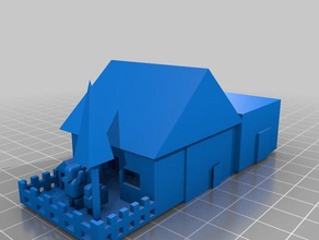my house buildings structures 3d print model - Mito3D