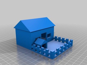 mi casa Gebäude Strukturen Haus 3d print model - Mito3D