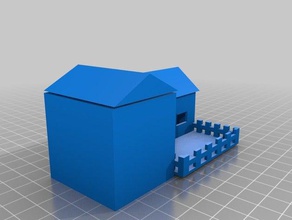 mi casa gli edifici strutture 3d print model - Mito3D