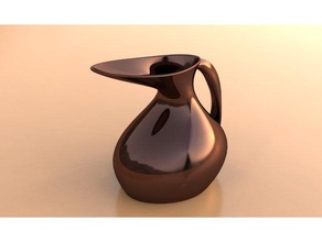 sexy pitcher art 3d print model - Mito3D