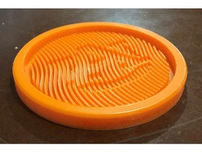 auburn coaster cuisine à manger de la décoration football wareagle 3d print model - Mito3D