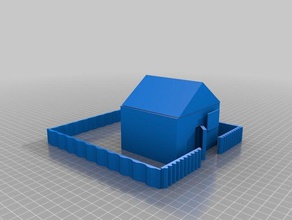isabelles house buildings structures 3d print model - Mito3D