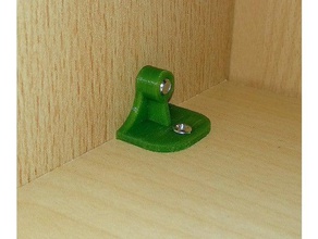 shelving board pin support household closet 3d print model - Mito3D