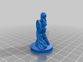 esqueleto guerreiro jogos dungeon masmorras e dragões dungeonworks 3d print model - Mito3D