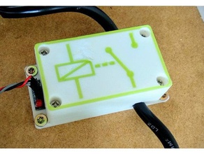 relay module box electronics dual color enc two 3d print model - Mito3D