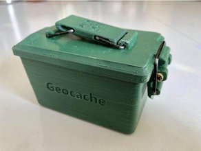 cache-branded mini-Munition können sport im freien Munitionskiste geocache geocaching 3d print model - Mito3D