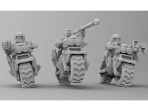 rough ride riders phase 2 toys games 40k imperial guard warhammer 3d print model - Mito3D