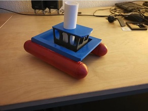 banheira de barco mecânico brinquedos 3d print model - Mito3D