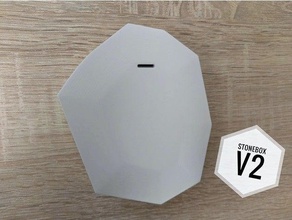 stonebox v2 çok sensörlerinizi kasa diy ev otomasyon nem sensörü mysensors sıcaklık 3d print model - Mito3D