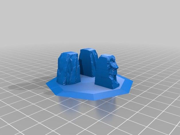 mlk memorial sculptures 3D print model - Mito3D