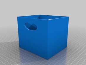 a caixa de armazenamento -110x120x105 mm contentores 3d print model - Mito3D