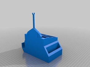 remote caddy model furniture 3d print model - Mito3D