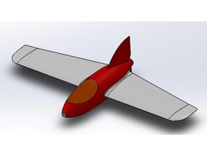 gedruckt goblin rc Fahrzeuge Flugzeug rc-Flugzeug 3d print model - Mito3D
