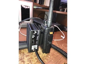 holster aprs x1c ii baofeng uv-5r - Elektronik aprs-tracker ham radio x1cii 3d print model - Mito3D