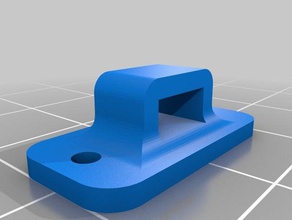 zip tie adaptador a indústria automotiva ziptie 3d print model - Mito3D