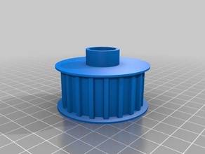 small pulley parts customized 3d print model - Mito3D