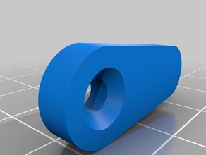vetrinetta clip di sostituzione parti vetro ritenzione 3d print model - Mito3D
