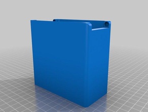 meine angepasste magnetische Scharnier box 22 Container 3d print model - Mito3D