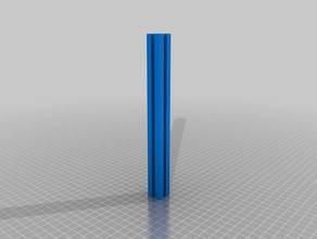 my customized customizeable length 20mm t-slot other 3d print model - Mito3D