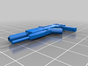 playmobil terminatori westinghouse m-27 phased arma giocattolo gioco accessori la pistola il plasma t-800 t800 3d print model - Mito3D