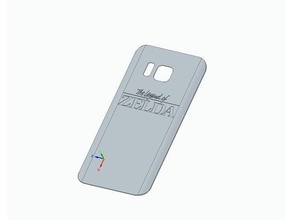 samsung galaxy s7 arka kapak zelda temalı mobil telefon 3d print model - Mito3D