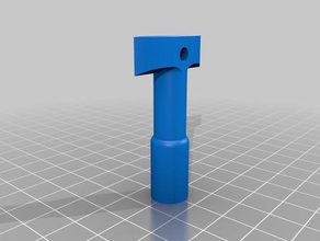 key square bolt outdoor garden 3d print model - Mito3D