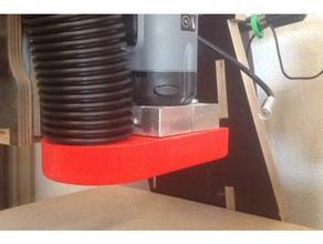 la poussière chaussure cnc-machine holzfr&aumlse outils absaugung machine cnc holzfrse insault fraisage 3d print model - Mito3D